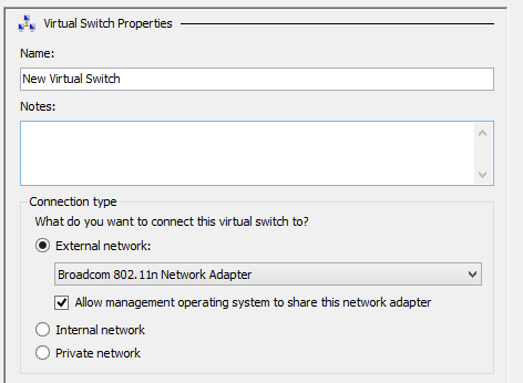 Virtual switch overview